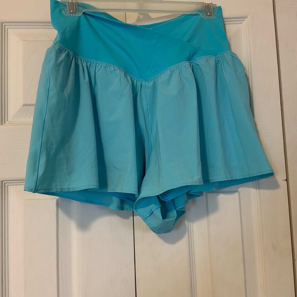 Offline by aerie crossover flowy shorts. Size large.